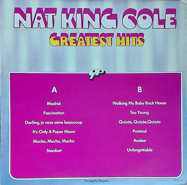 Nat King Cole – Greatest Hits - Plak LP
