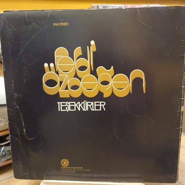 Ferdi Özbeğen – Teşekkürler - Plak LP