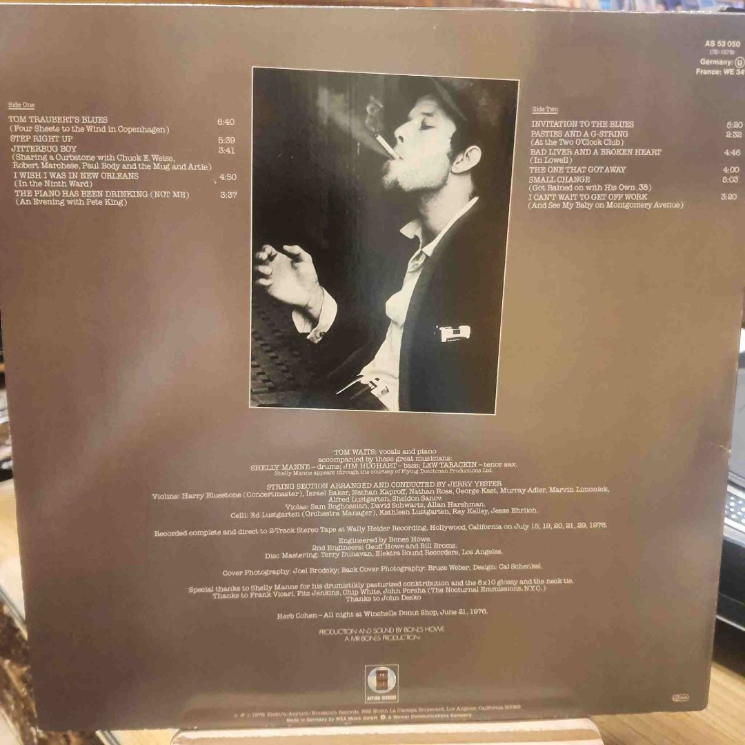 Tom Waits – Small Change - Plak LP