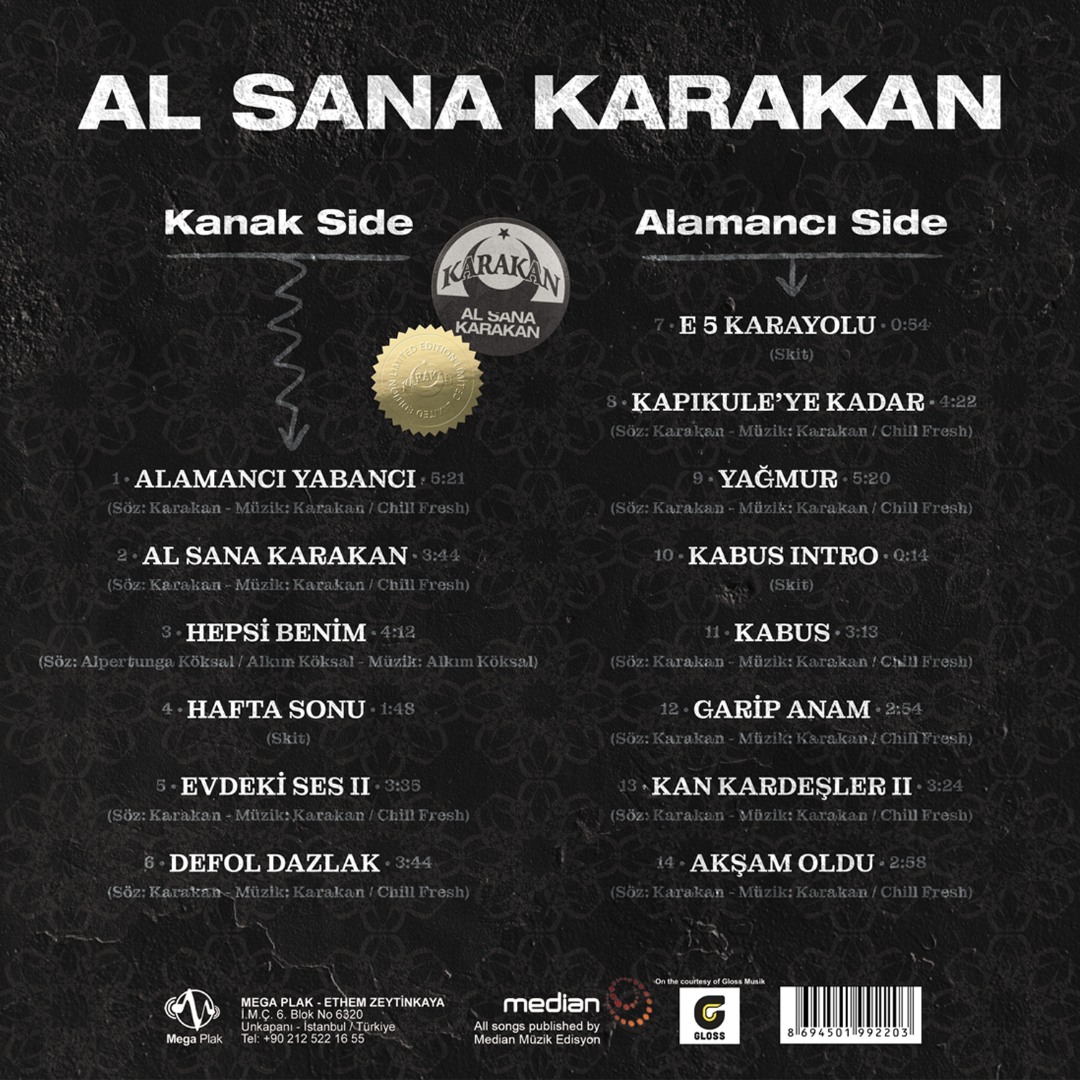 Karakan - Al Sana Karakan Plak LP