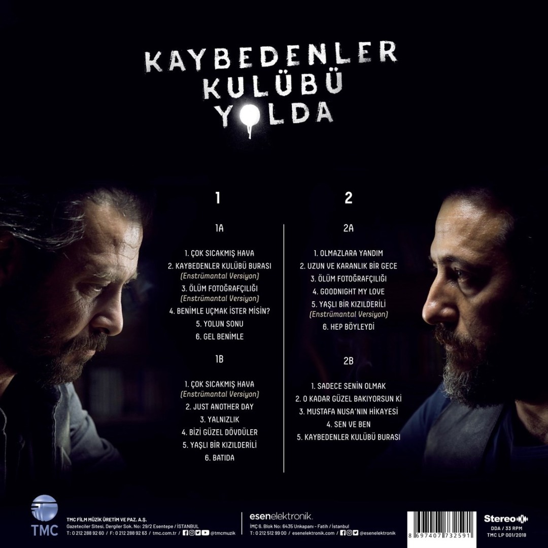 Kaybedenler Kulübü Yolda - Orijinal Film Müzikleri - Plak LP