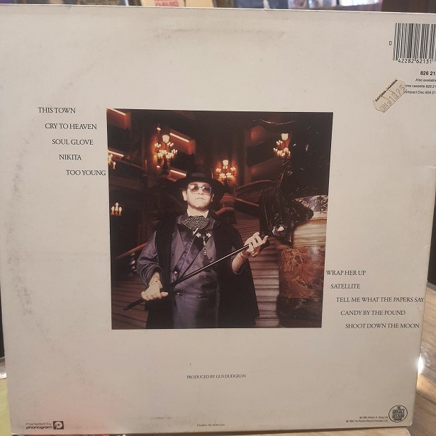 Elton John – Ice On Fire - Plak LP