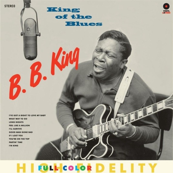B.B King - King Of The Blues + 2 Bonus Tracks! - Plak LP