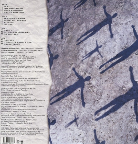 Muse - Absolution - Plak 2LP