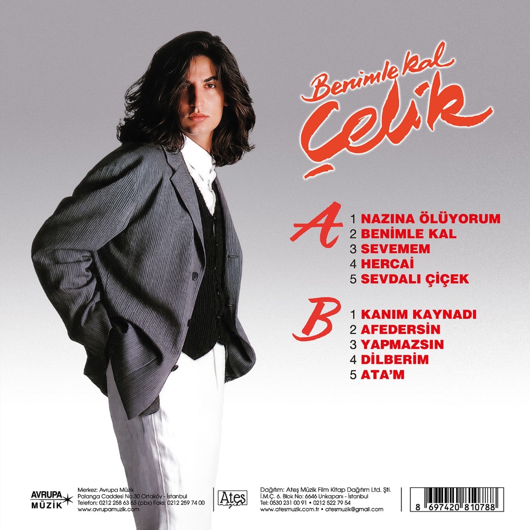 Çelik - Benimle Kal - Plak LP