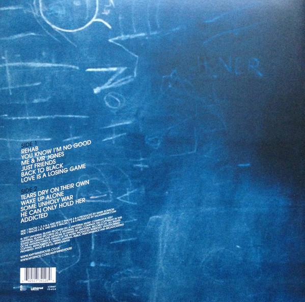 Amy Winehouse ‎– Back To Black - Plak LP