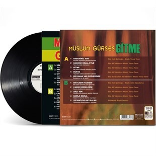 Müslüm Gürses - Gitme - Plak LP
