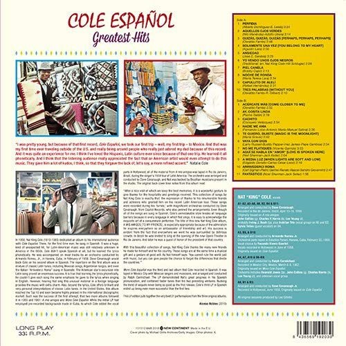 Nat King Cole - Cole Español - Greatest Hits (21 Tracks in Deluxe Gatefold Packaging!) - Plak LP