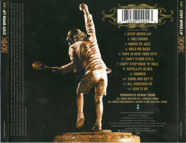 AC/DC – Stiff Upper Lip - CD
