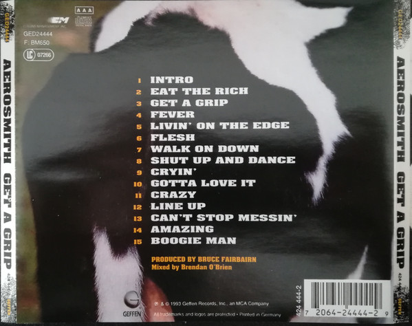 Aerosmith – Get A Grip - CD