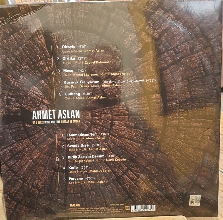 Ahmet Aslan - Rüzgar ve Zaman - Plak LP