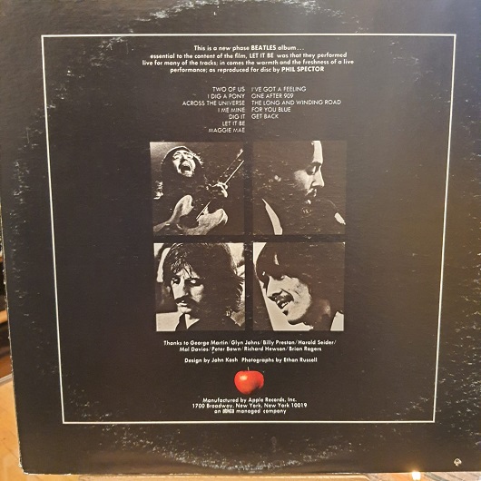 The Beatles – Let It Be - Plak LP