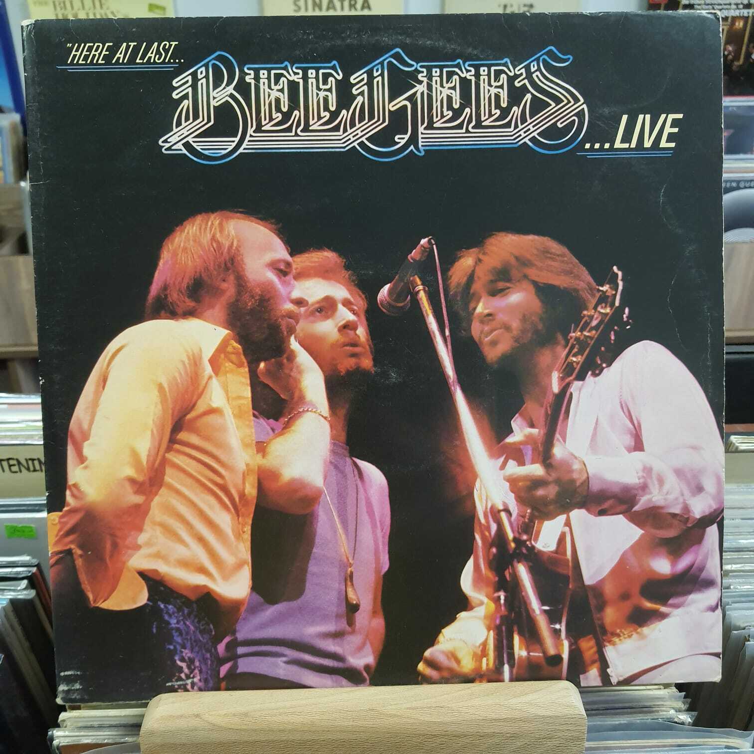 Bee Gees – Here At Last... Bee Gees ...Live  - Plak 2LP 