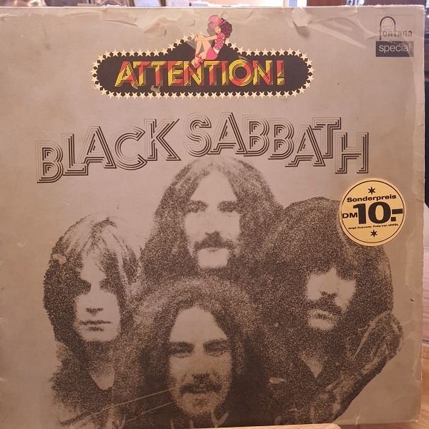 Black Sabbath – Attention! Black Sabbath! - Plak LP