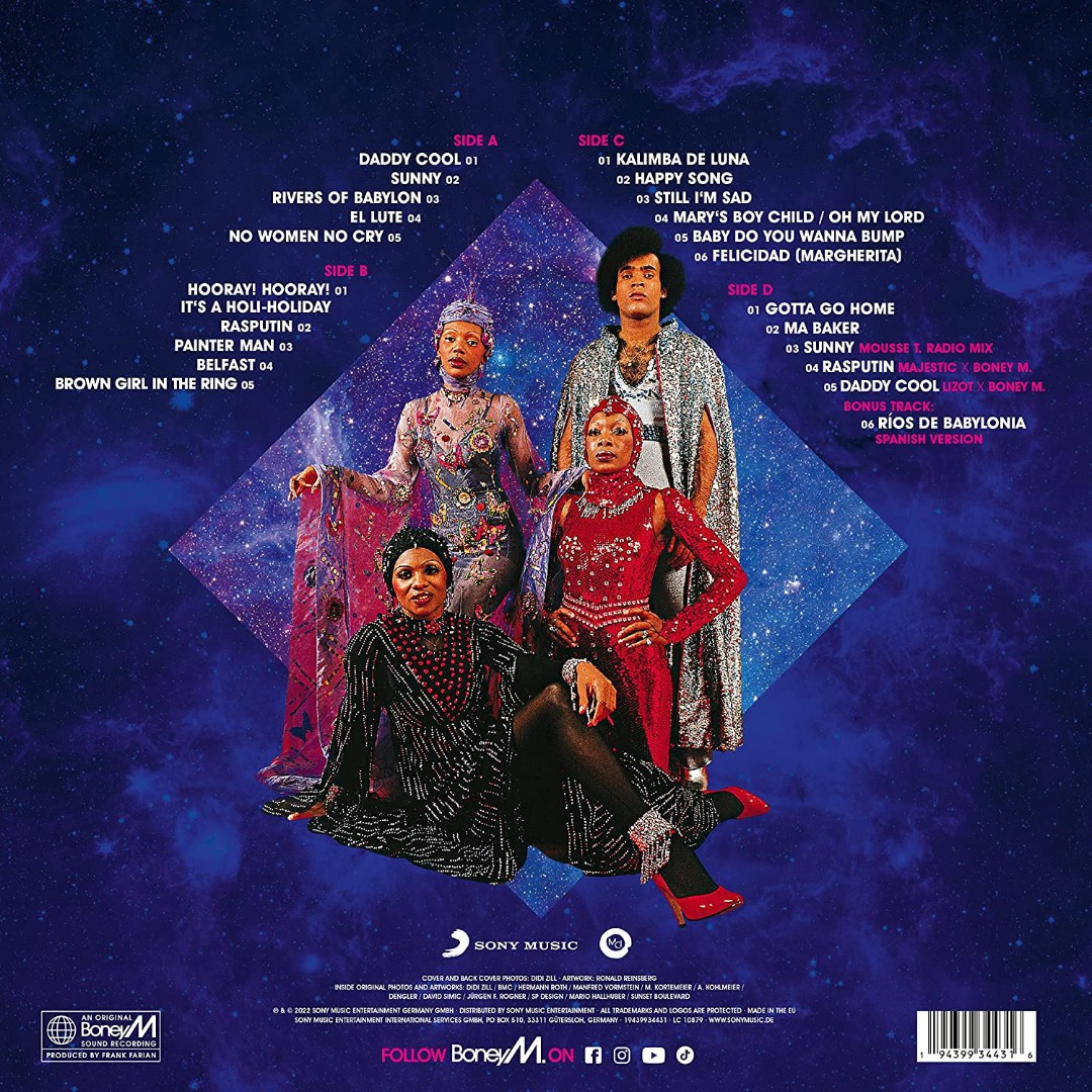 Boney M. – The Magic Of Boney M. Plak 2LP (Renkli LP)