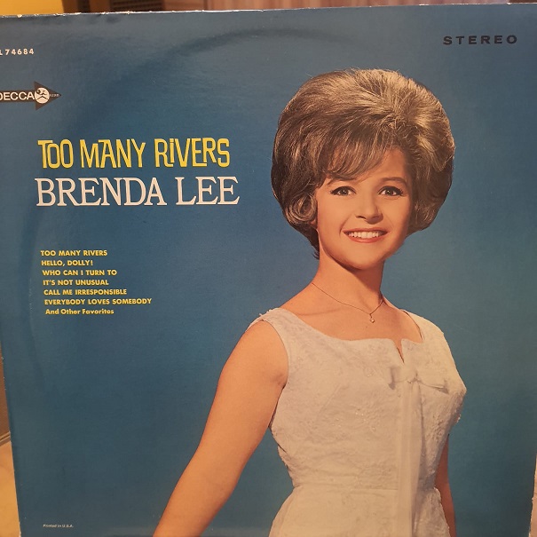 Brenda Lee - Too Many Rivers - Plak LP