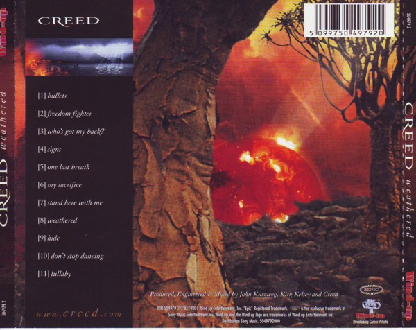 Creed – Weathered - CD