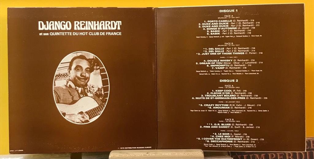 Django Reinhardt Et Son Quintette Du Hot Club De France – Bruxelles 1947 Paris 1951-1952-1953 - Plak LP