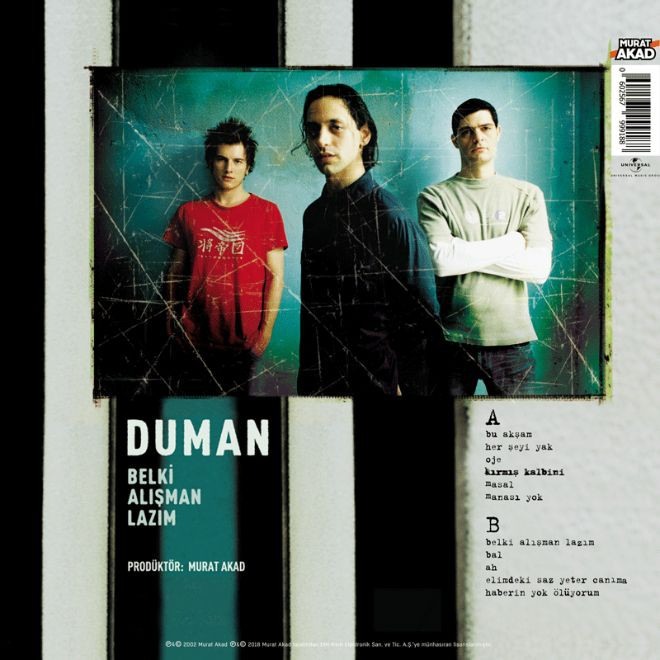 Duman - Belki Alışman Lazım - Plak LP