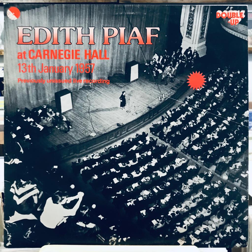 Edith Piaf - At Carnegie Hall (13th January 1957)  -Plak 2LP