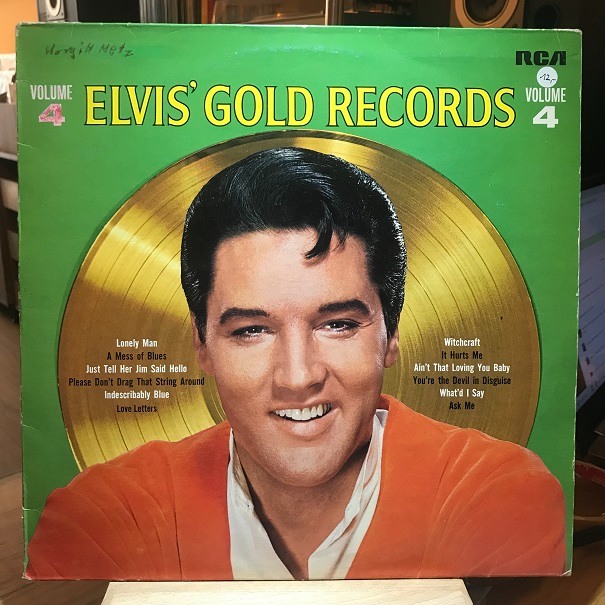 Elvis Presley – Elvis' Gold Records - Volume 4 - Plak LP
