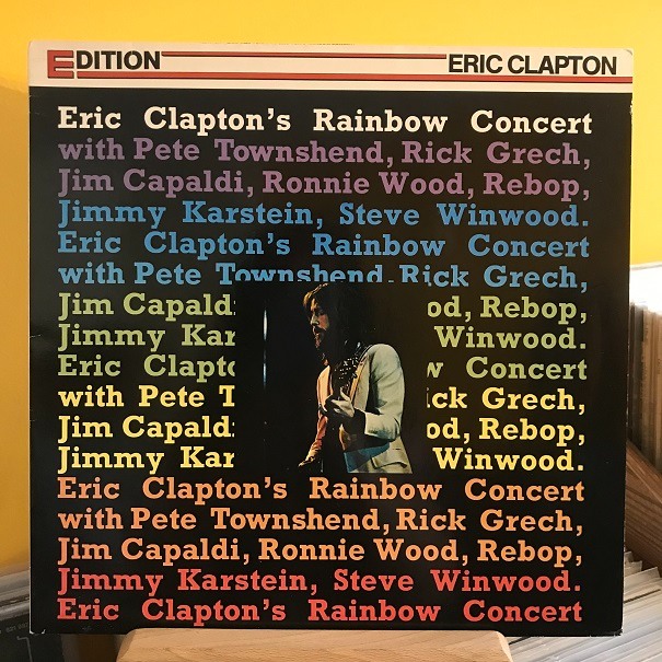 Eric Clapton – Eric Clapton's Rainbow Concert - Plak LP