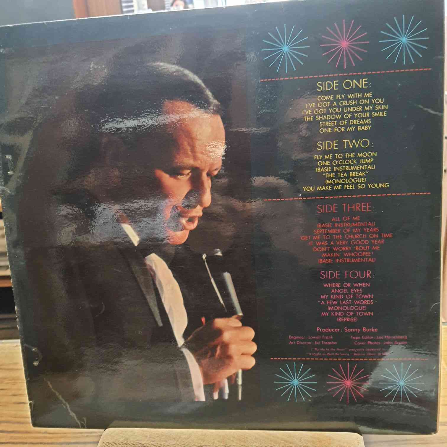 Frank Sinatra – Sinatra At The Sands - Plak 2LP