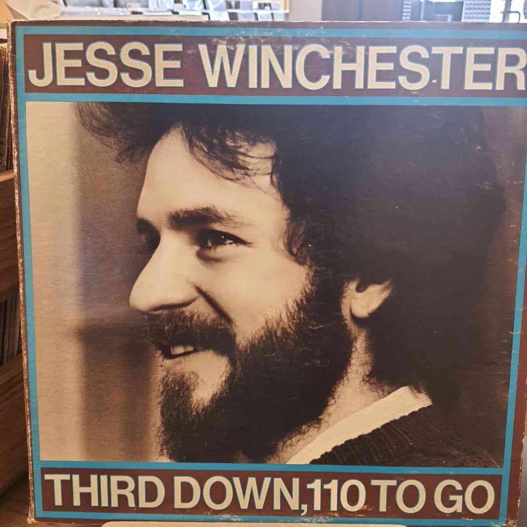 Jesse Winchester – Third Down, 110 To Go  - Plak LP