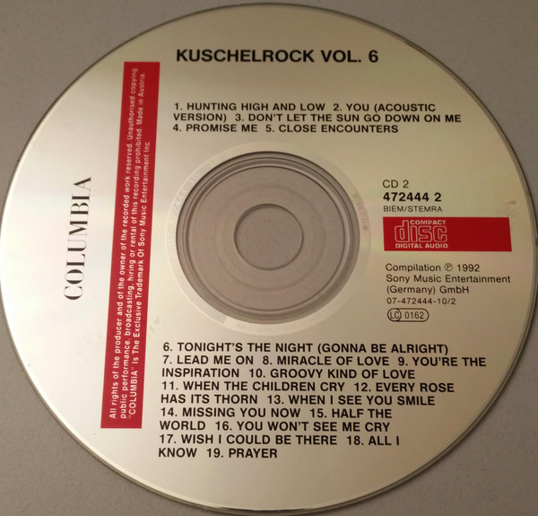Kuschelrock 6 (2CD Box) -CD