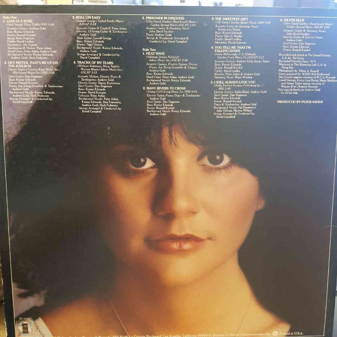 Linda Ronstadt – Prisoner In Disguise - Plak LP