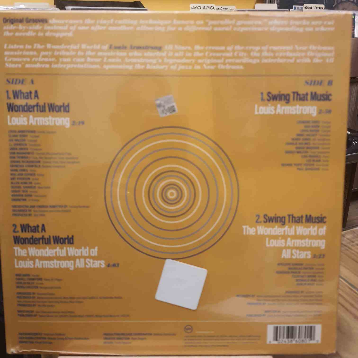 Louis Armstrong – A Gift To Pops - Maxi Single