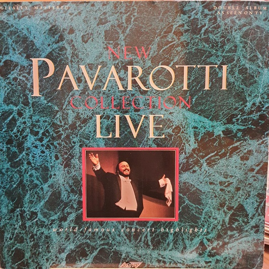 Luciano Pavarotti – New Pavarotti Collection Live - Plak LP