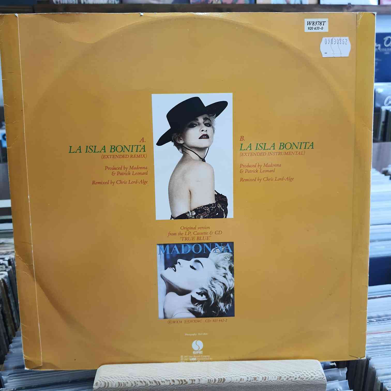 Madonna – La Isla Bonita (maxi single) -Plak