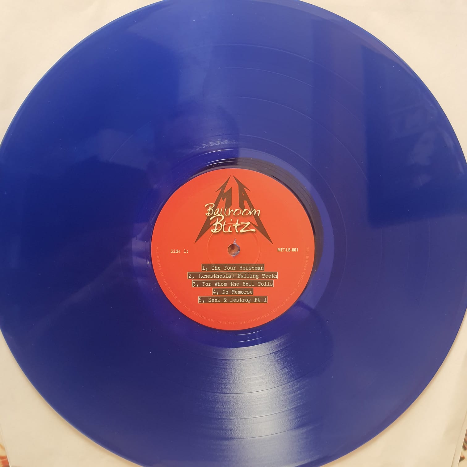 Metallica – Ballroom Blitz - Plak LP