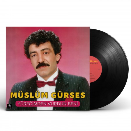 Müslüm Gürses - Yüreğimden Vurdun Beni - plak LP
