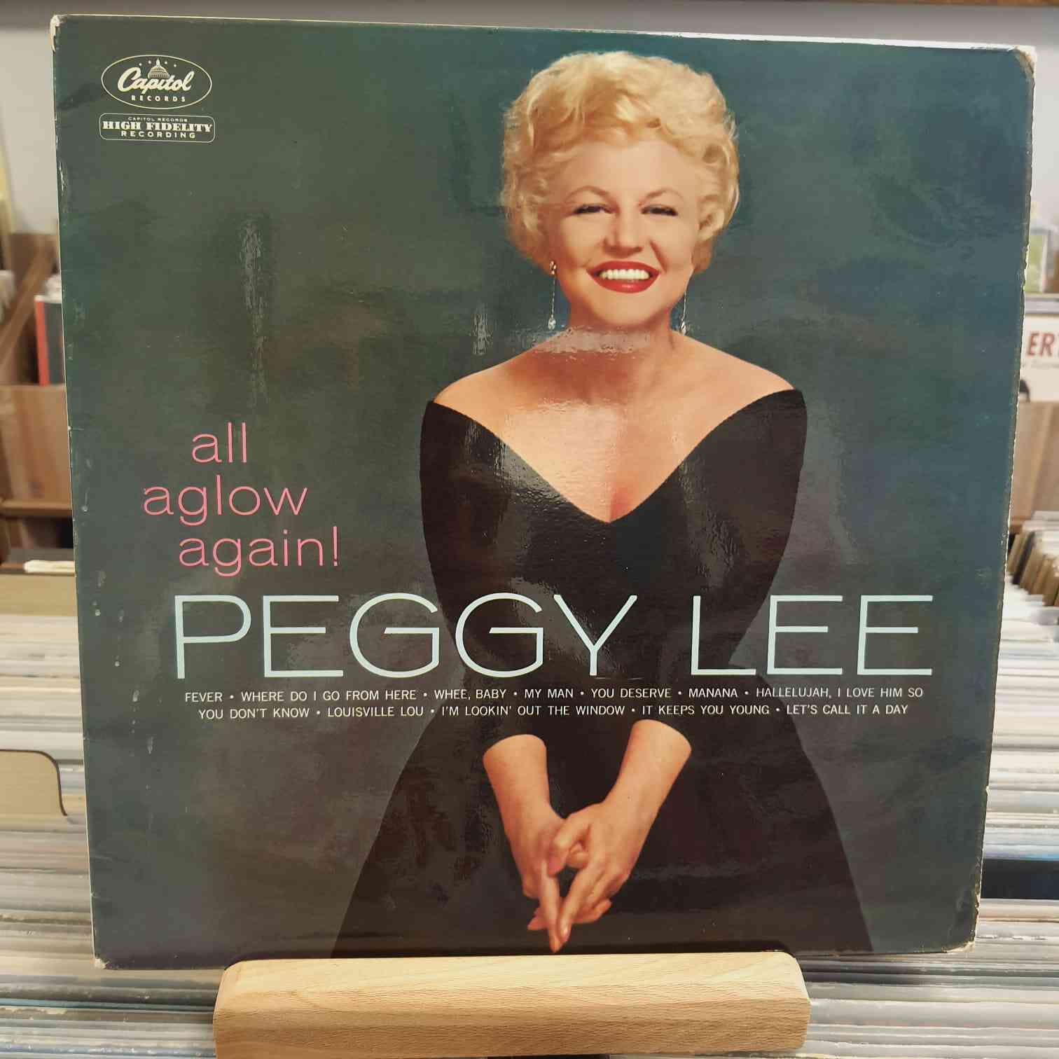 Peggy Lee – All Aglow Again! - Plak LP