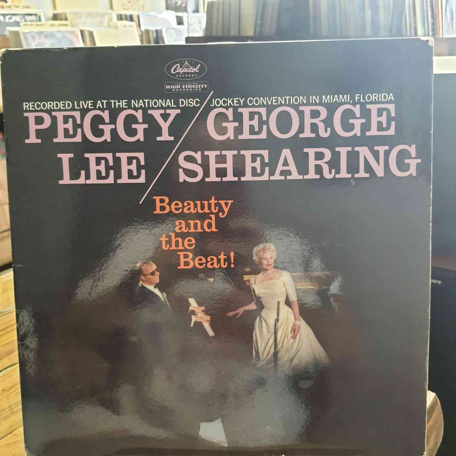 Peggy Lee – Beauty And The Beat! (Recorded Live At 1959 Miami)  - Plak LP