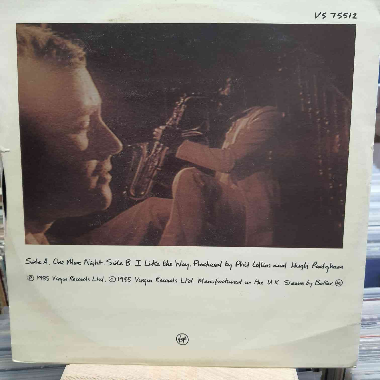 Phil Collins – One More Night (maxi single)  -Plak 