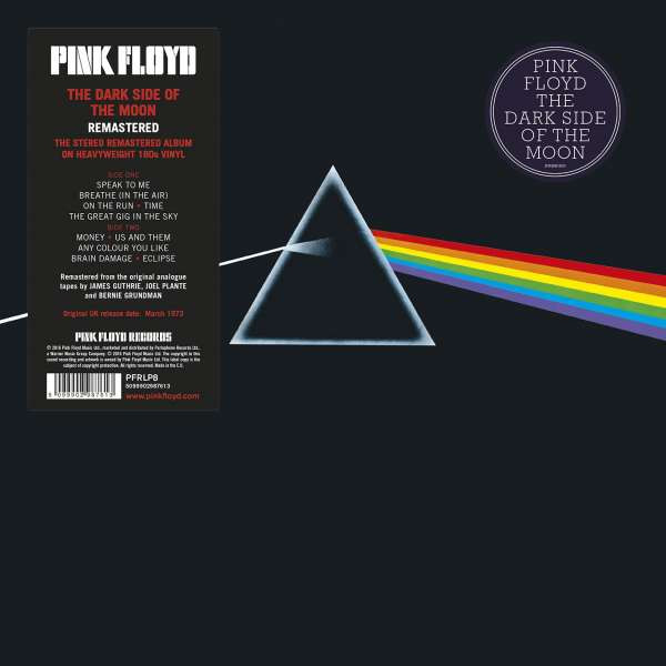 Pink Floyd - Dark Side Of The Moon (180gr)  -Plak LP