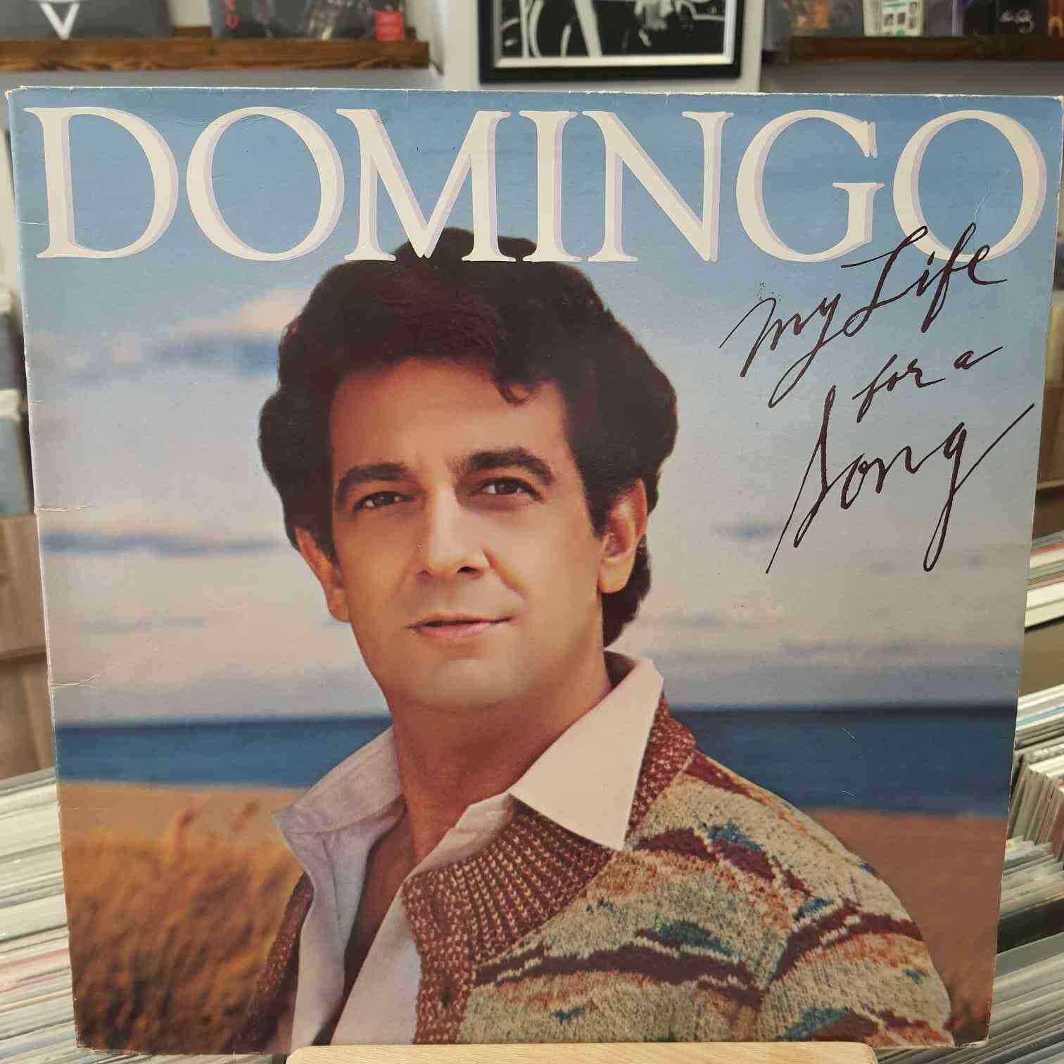 Placido Domingo – My Life For A Song  -Plak LP