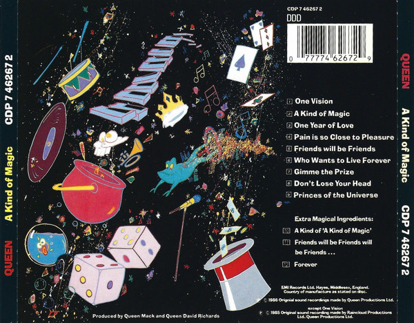 Queen – A Kind Of Magic - Müzik CD