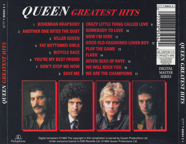 Queen - Greatest Hits -Müzik CD
