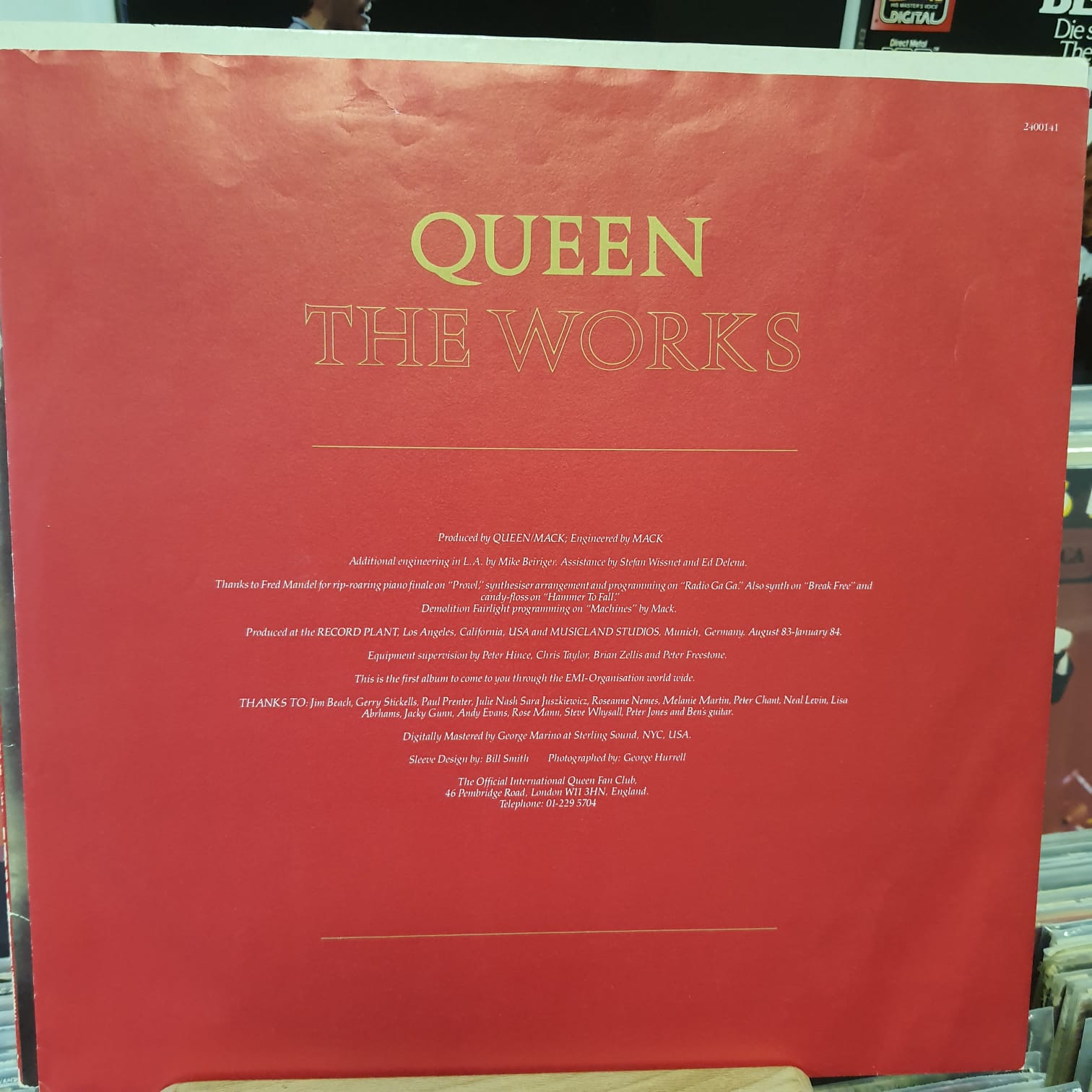 Queen – The Works  -Plak LP