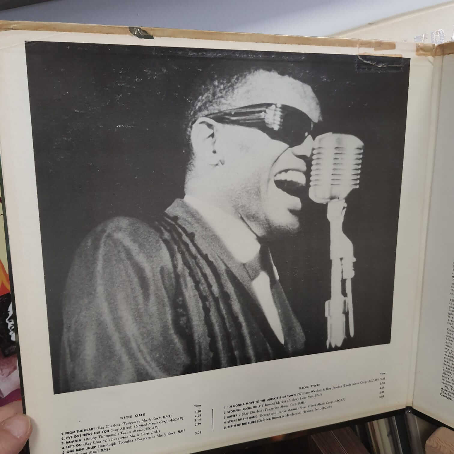 Ray Charles – Genius + Soul = Jazz  -Plak LP