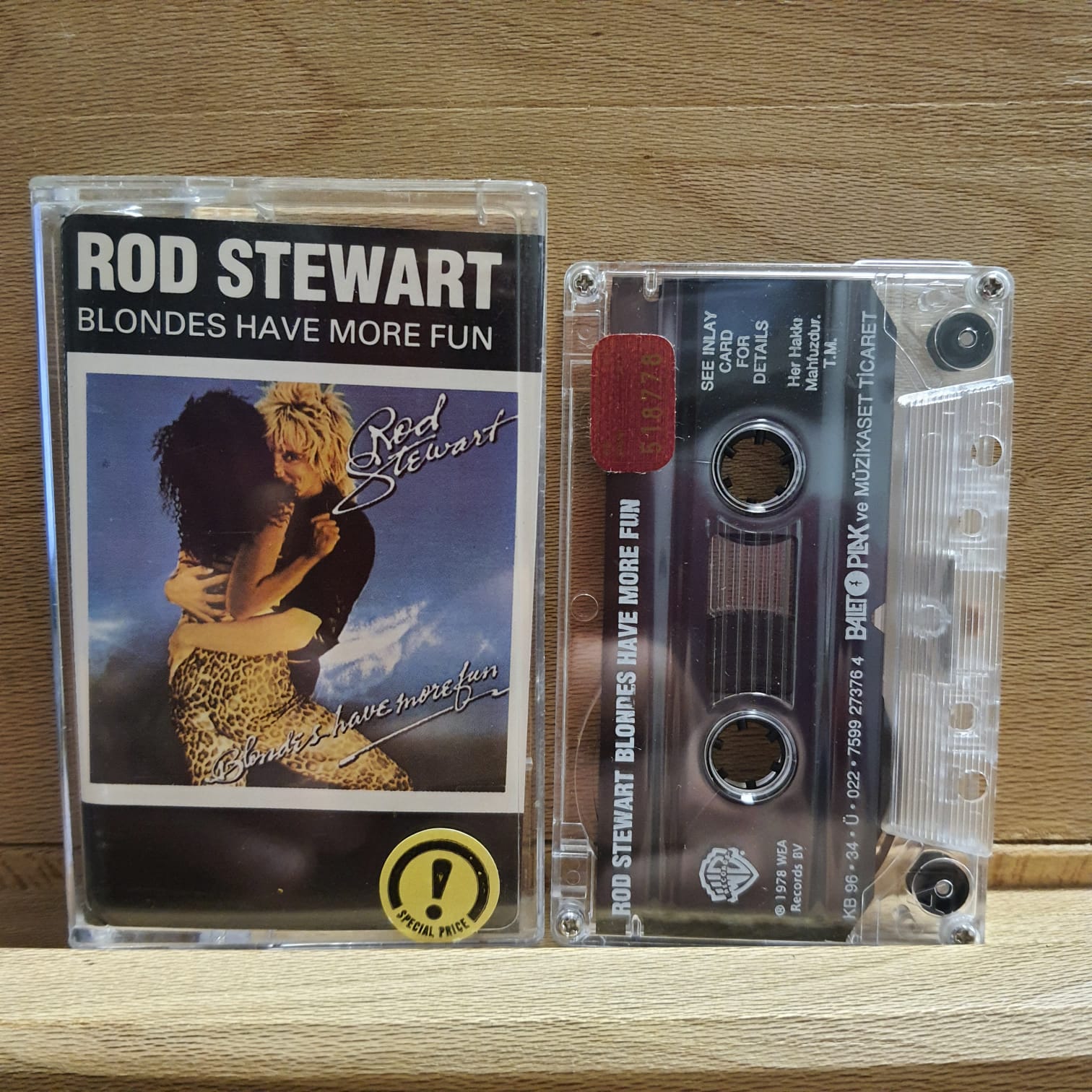 Rod Stewart – Blondes Have More Fun - Kaset