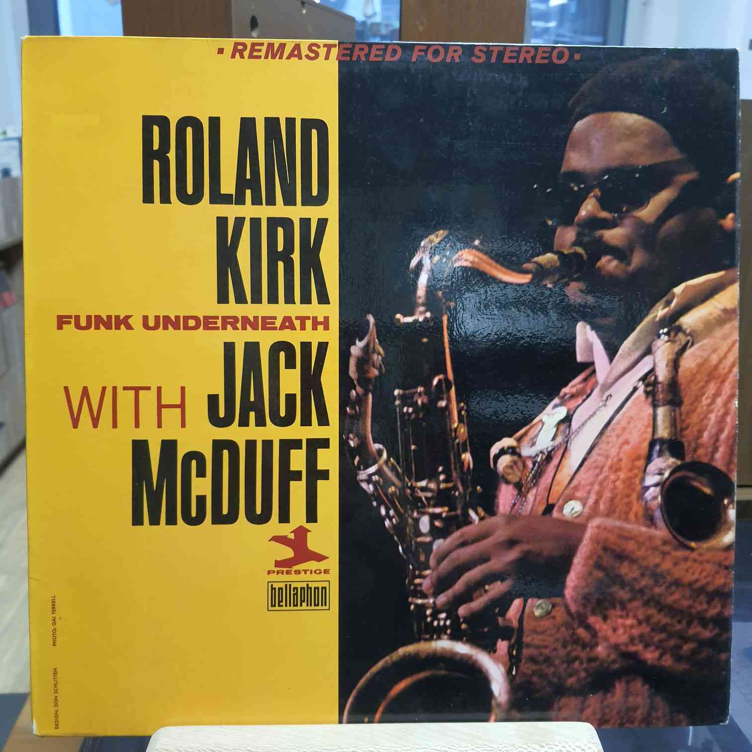 Roland Kirk With Jack McDuff – Funk Underneath - Plak LP