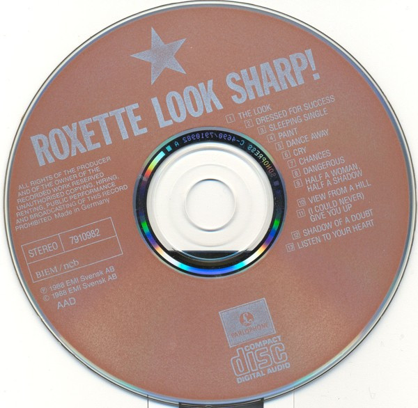 Roxette – Look Sharp CD