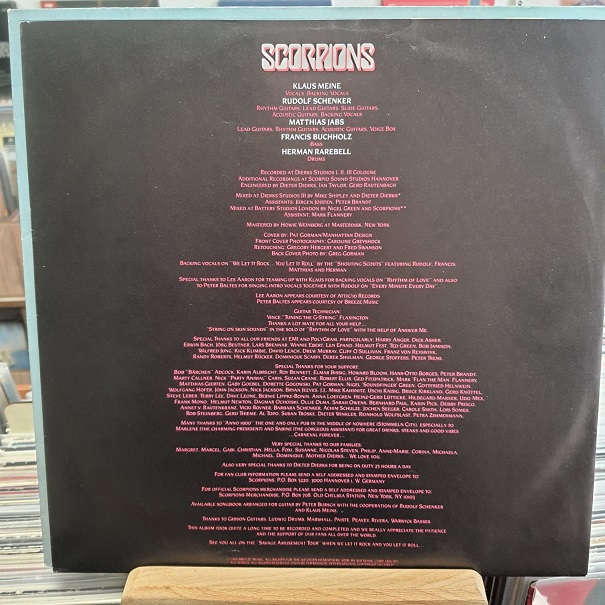 Scorpions – Savage Amusement - Plak LP