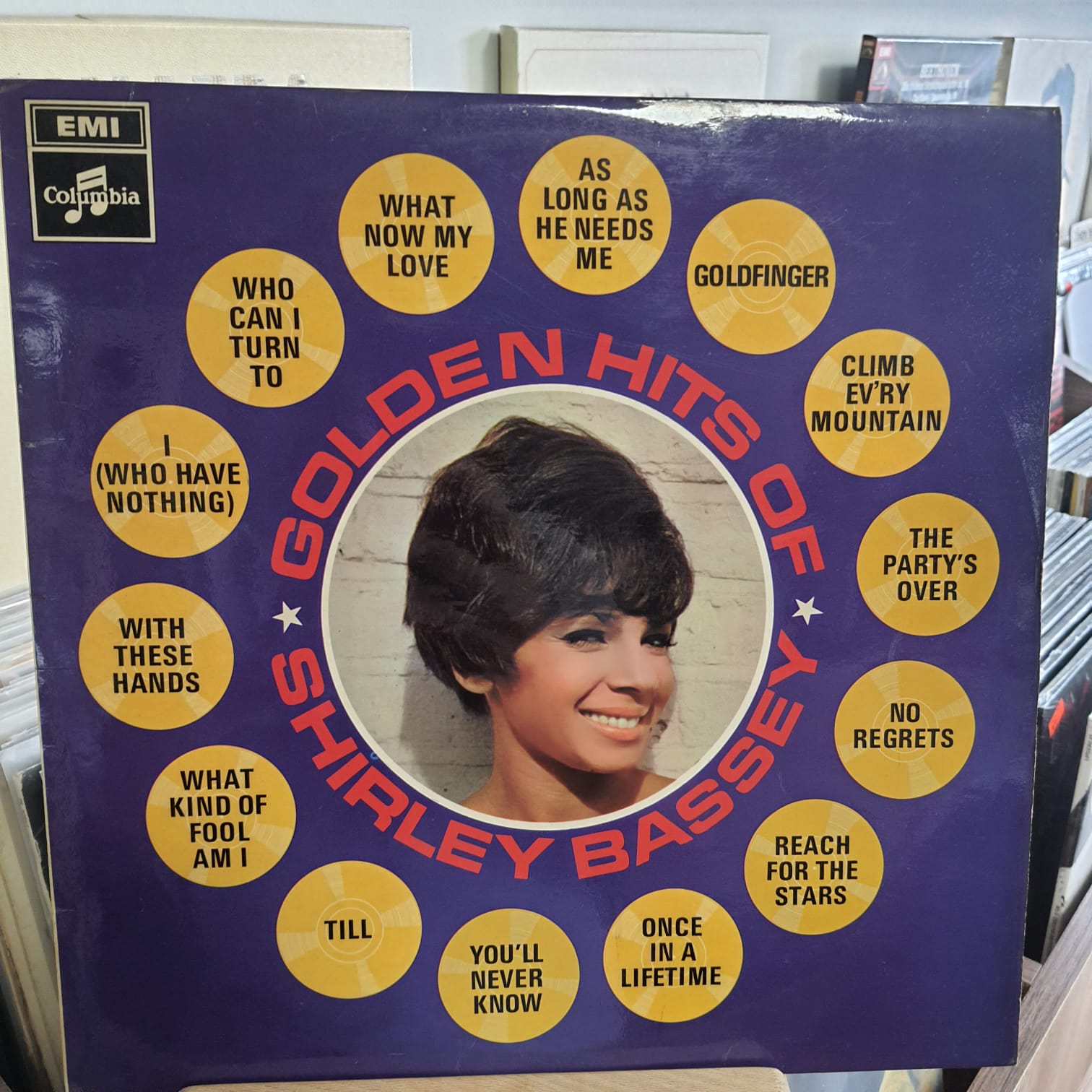 Shirley Bassey – Golden Hits Of Shirley Bassey - Plak LP