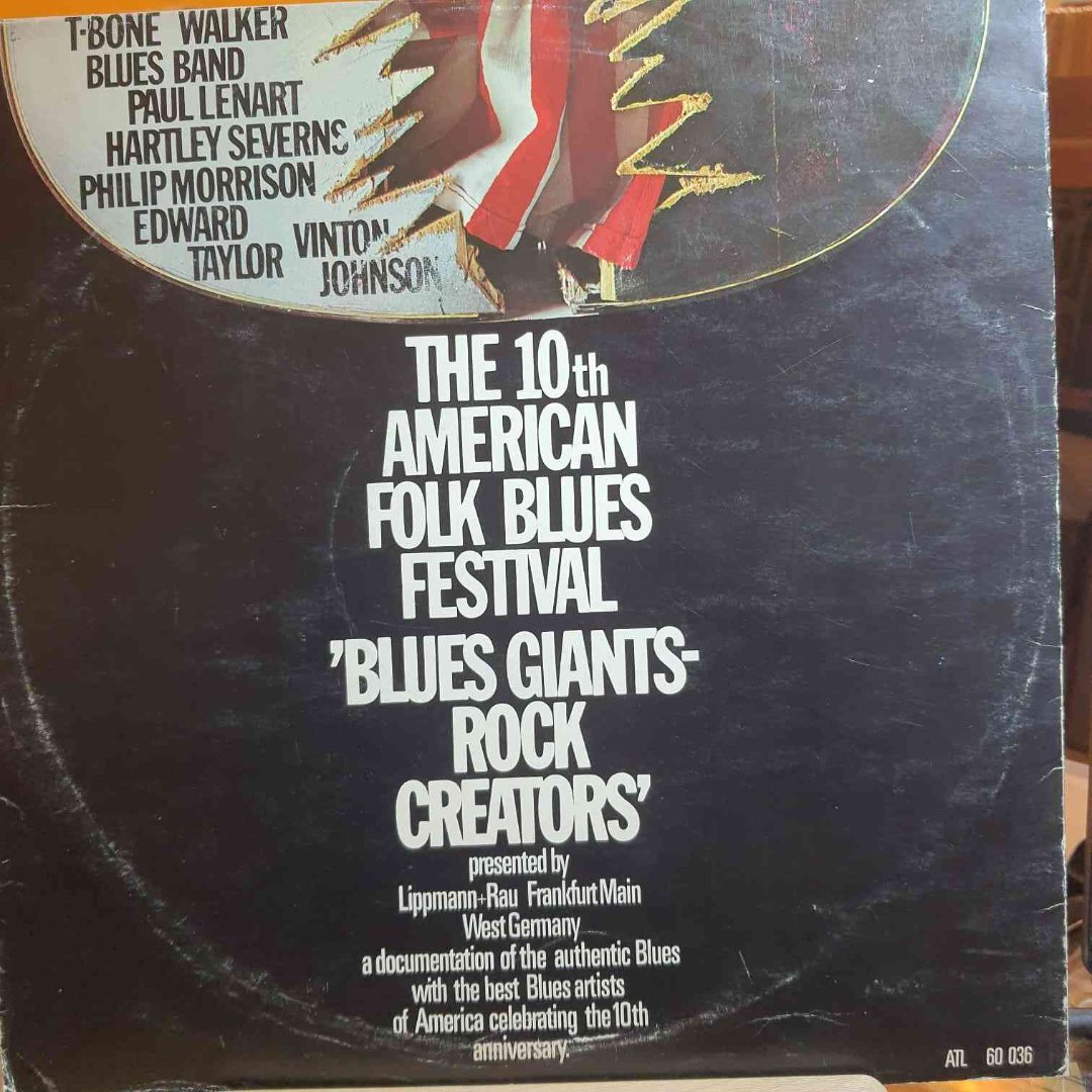 The 10th American Folk Blues Festival "Blues Giants - Rock Creators" - Plak 2LP